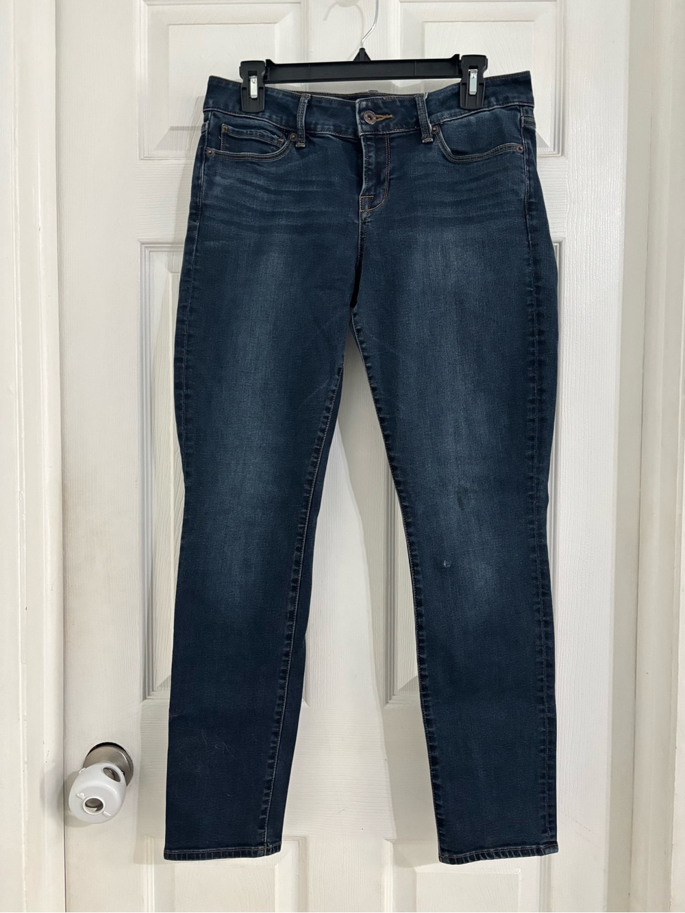 Lucky Brand Women's Dark Indigo Skinny Jeans